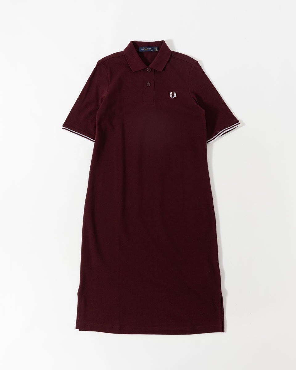 フレッドペリー FRED PERRY シアー ティップド ポロシャツ ドレス