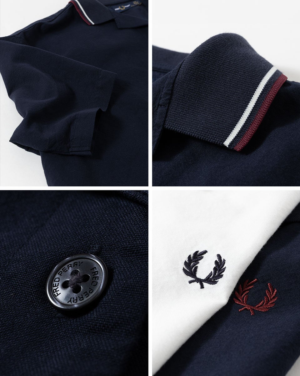 フレッドペリー FRED PERRY ティップド プラケット ディテール シャツ