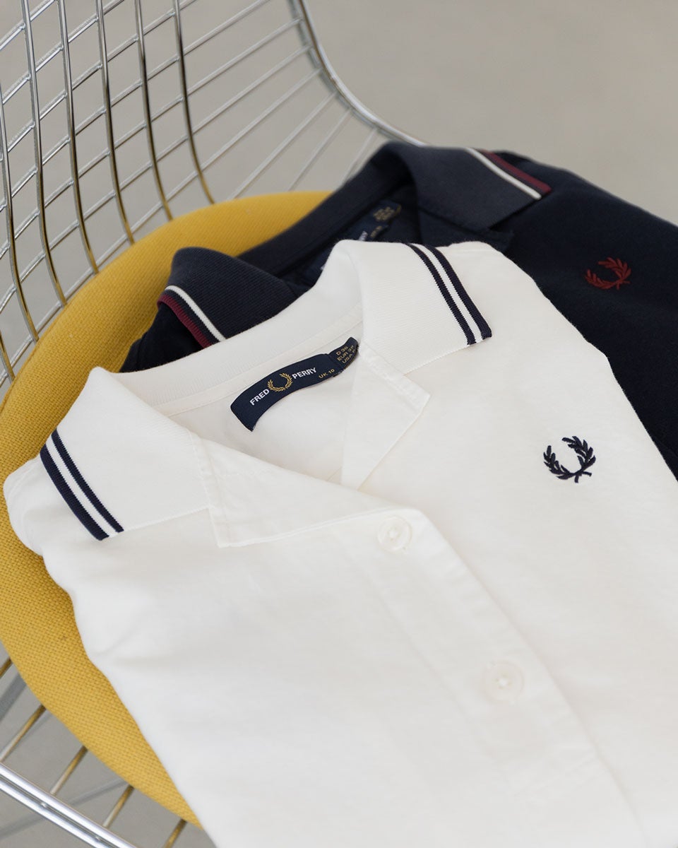 フレッドペリー FRED PERRY ティップド プラケット ディテール シャツ