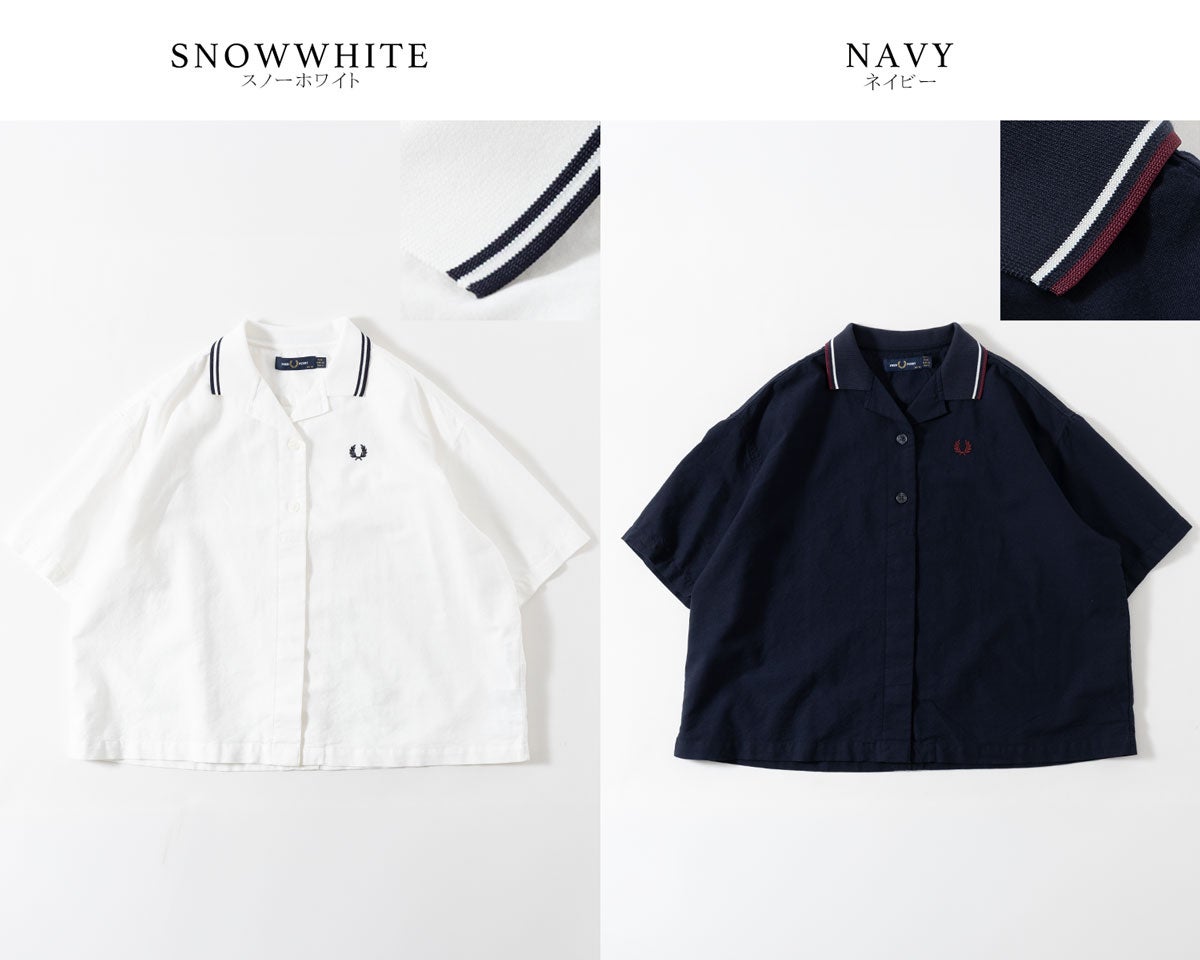 フレッドペリー FRED PERRY ティップド プラケット ディテール シャツ