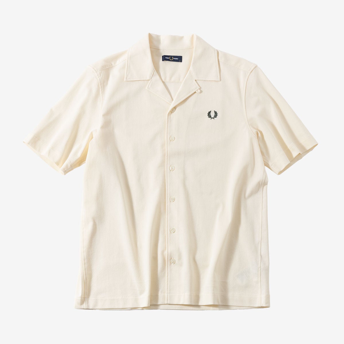 フレッドペリー FRED PERRY コンプレス メッシュ リビアカラー シャツ