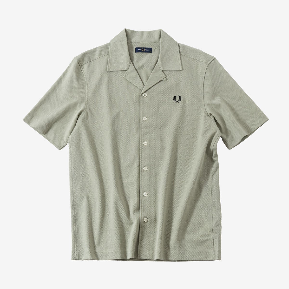 フレッドペリー FRED PERRY コンプレス メッシュ リビアカラー シャツ