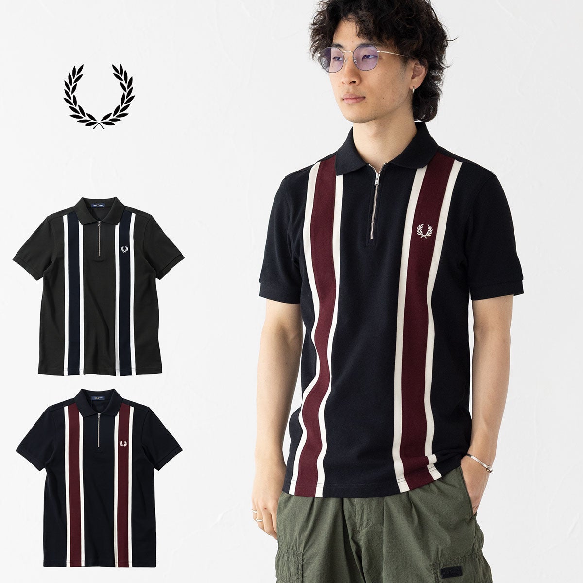 フレッドペリー FRED PERRY トラムライン ポロシャツ M2420 メンズ