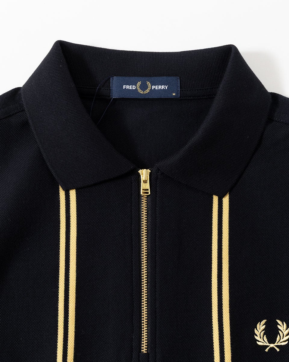 【希少/イタリア製】フレッドペリーFRED PERRY ポロシャツ フレッドペリー FRED PERRY バーティカル ストライプ ポロシャツ M2419