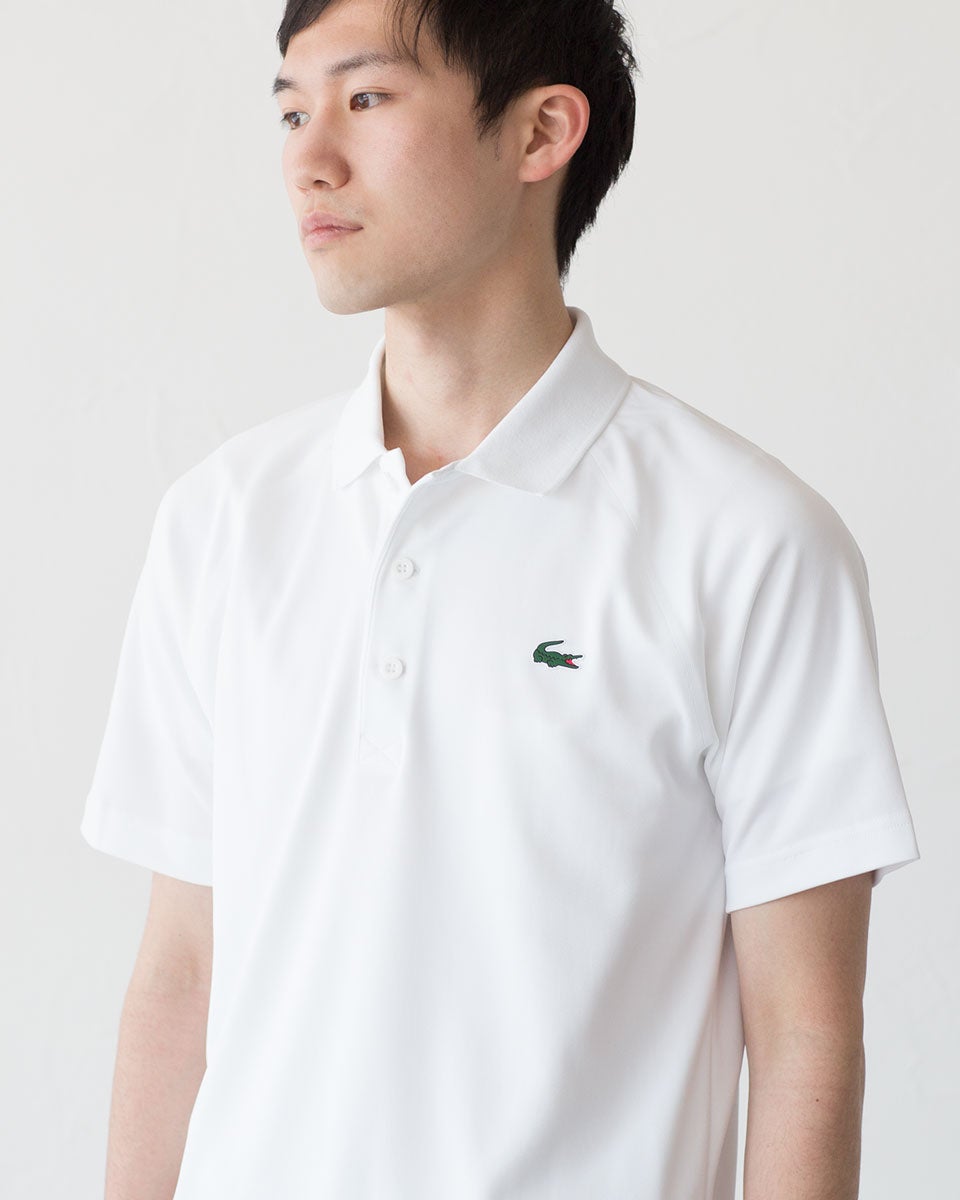 ラコステ ウルトラドライ 鹿の子 ポロシャツ LACOSTE DH3201-99 メンズ