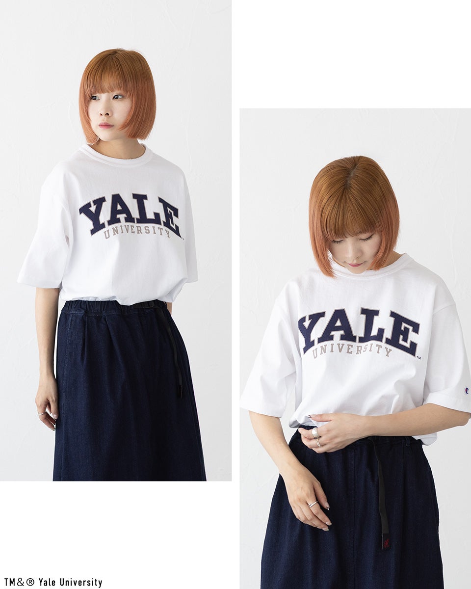 チャンピオン T1011 YALE 大学公認 Tシャツ Champion C5-D302/C5-B306