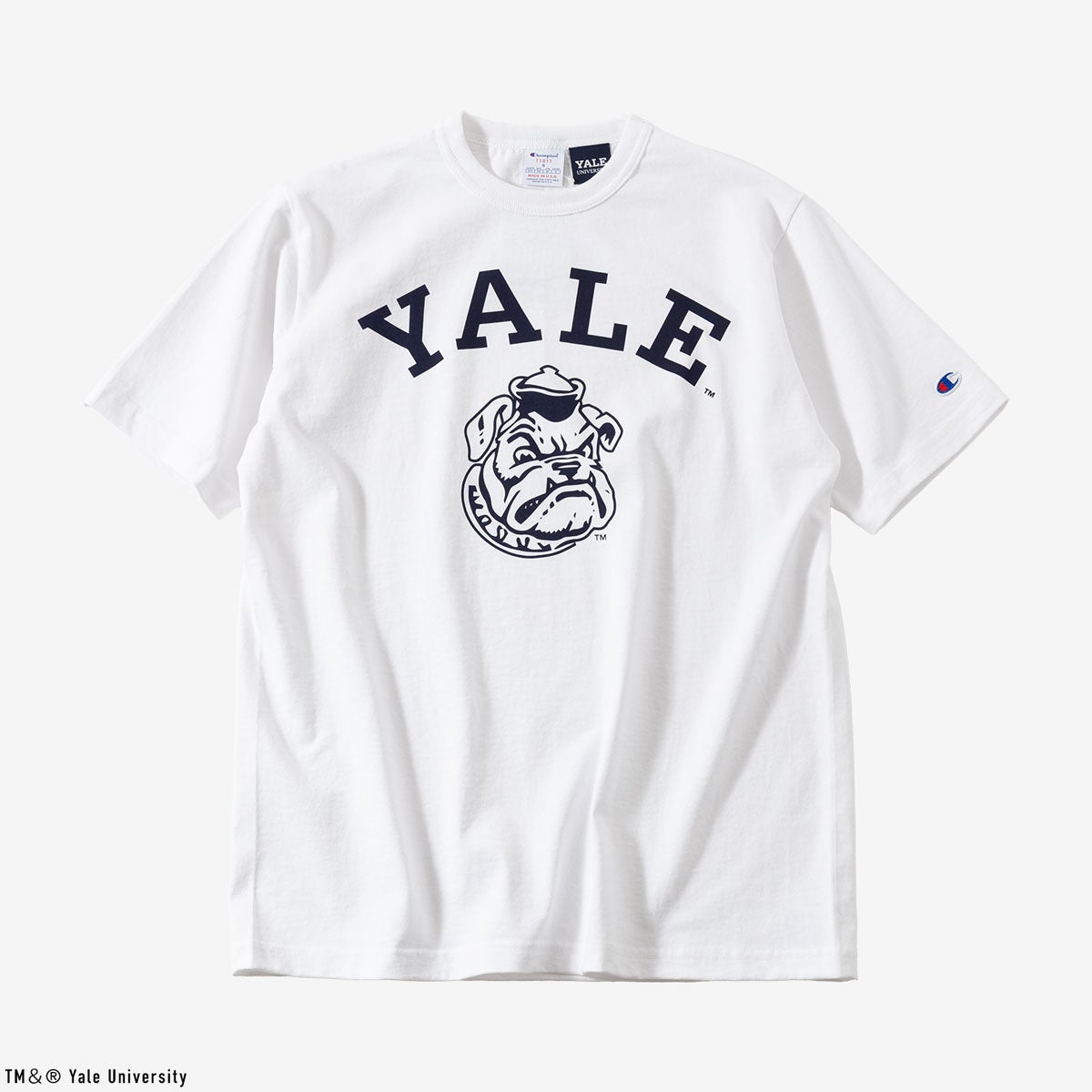 チャンピオン T1011 YALE 大学公認 Tシャツ Champion C5-D302/C5-B306