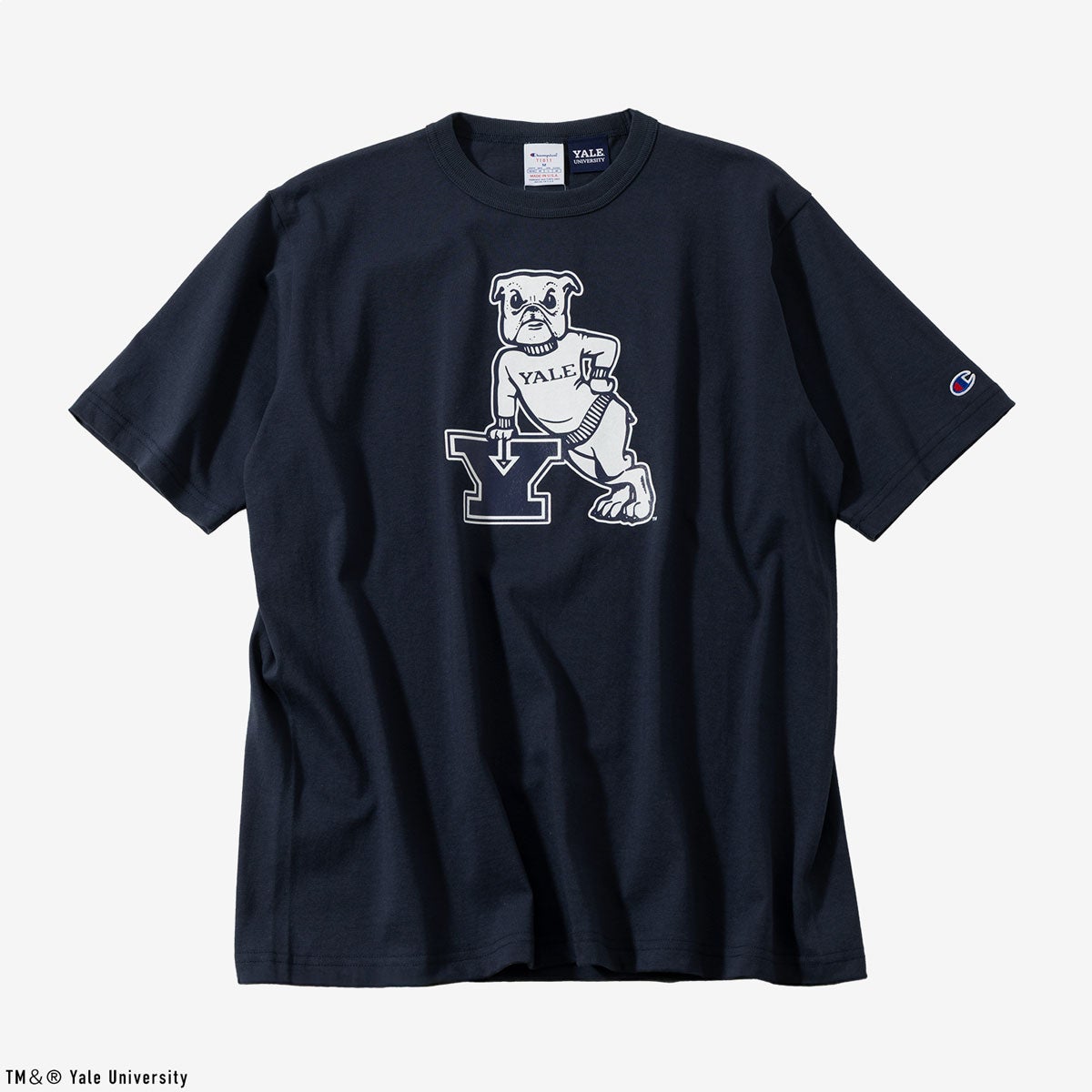 チャンピオン T1011 YALE 大学公認 Tシャツ Champion C5-D302/C5-B306
