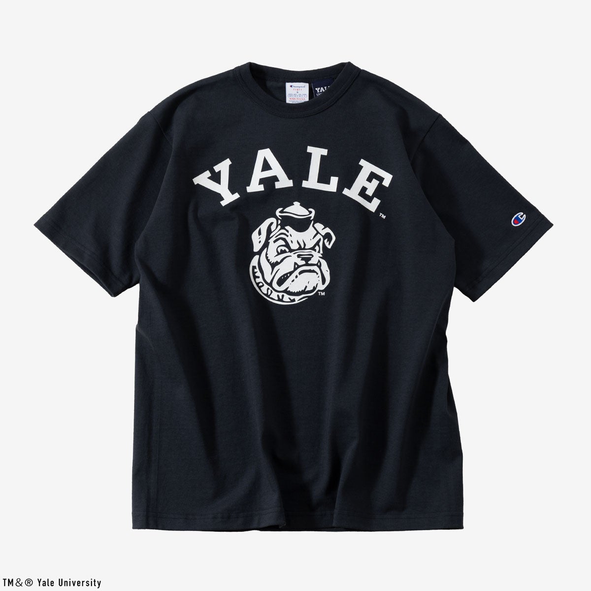 チャンピオン T1011 YALE 大学公認 Tシャツ Champion C5-D302/C5-B306