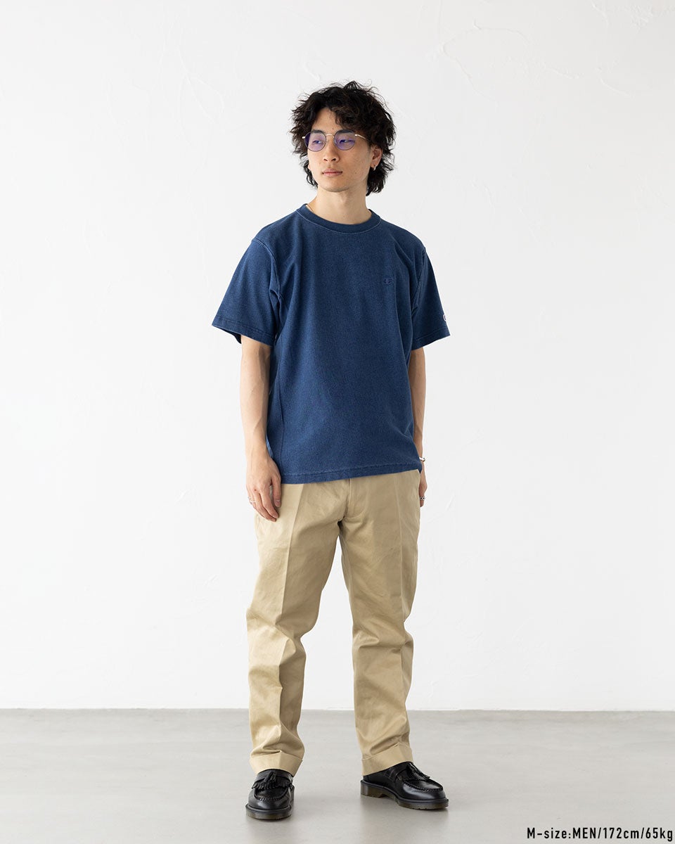 Shinzone - preloved  チャンピオン　リバースウィーブ チャンピオン リバースウィーブ インディゴ ショートスリーブ Tシャツ