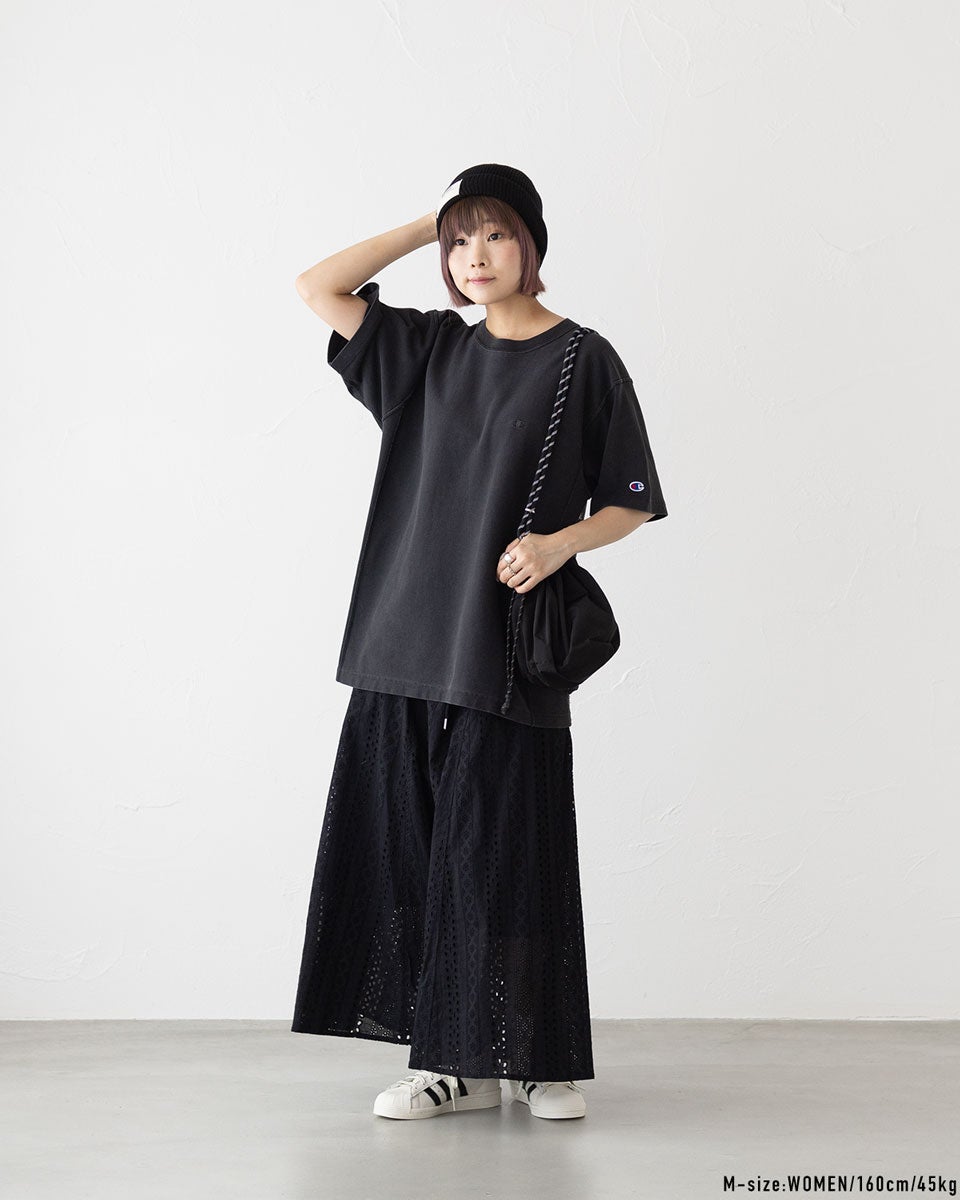 チャンピオン リバースウィーブ インディゴ ショートスリーブ Tシャツ