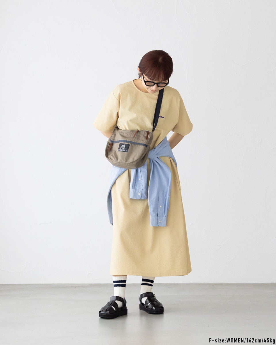 サウザンドマイル ショートスリーブ ロング マキシ ワイド ワンピース