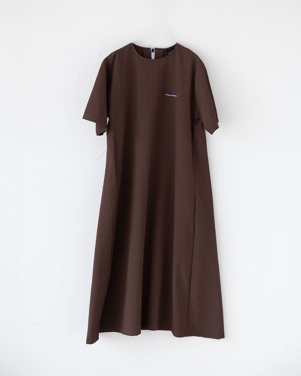 サウザンドマイル ショートスリーブ ロング マキシ ワイド ワンピース