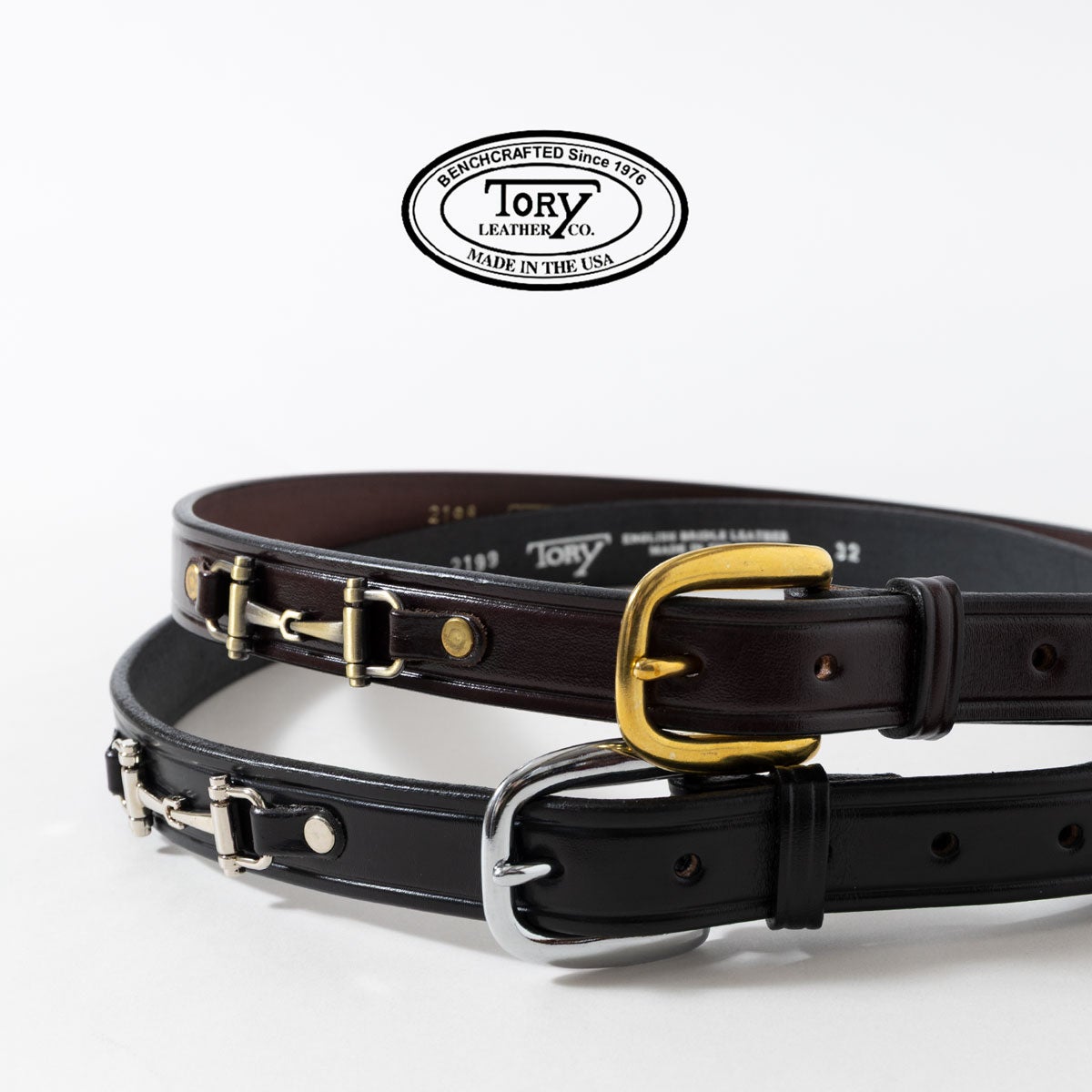 トリーレザー 1インチ ベルト ウィズ スナッフルビット TORY LEATHER