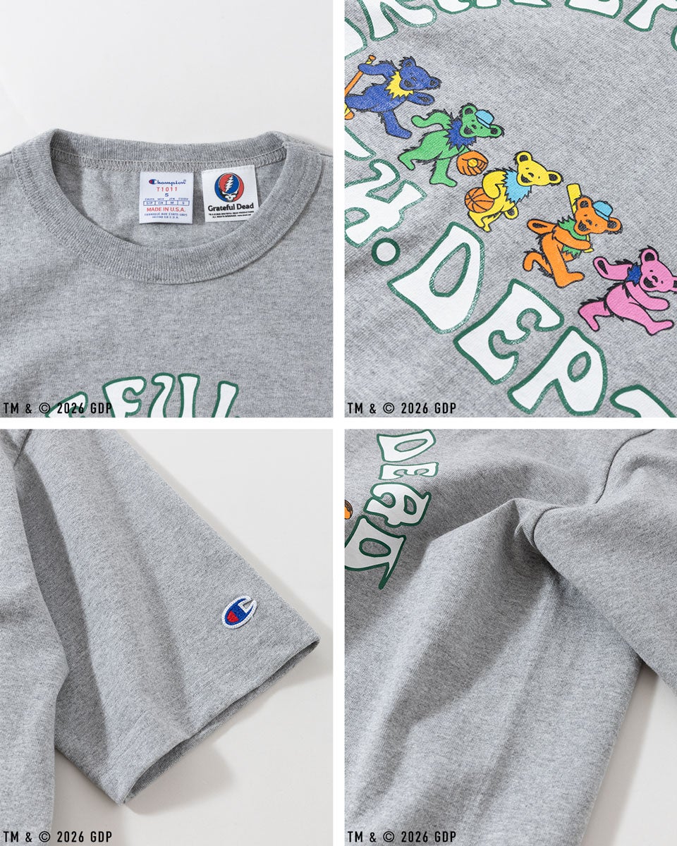 チャンピオン T1011 グレイトフル・デッド Tシャツ Champion C5-D309