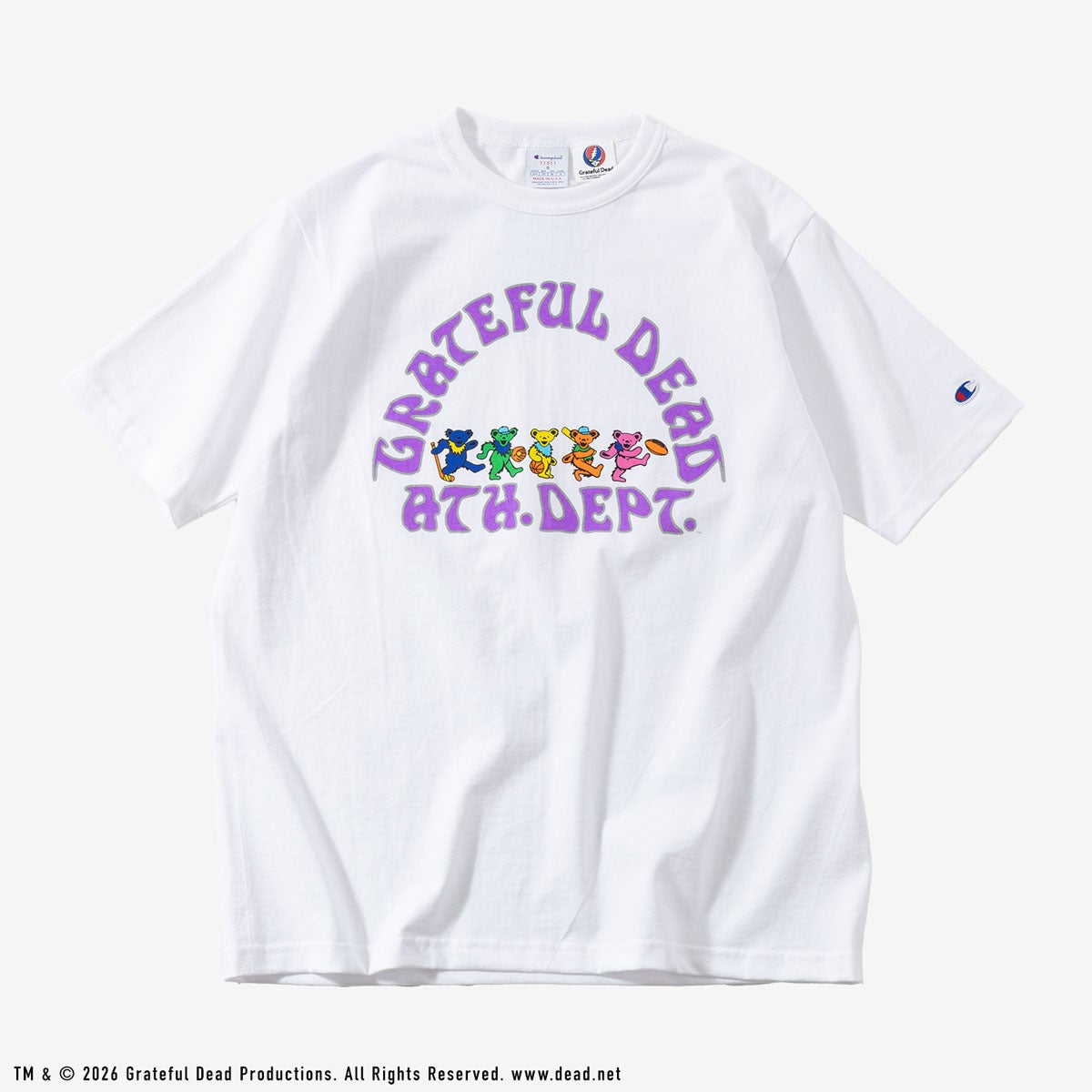 チャンピオン T1011 グレイトフル・デッド Tシャツ Champion C5-D309