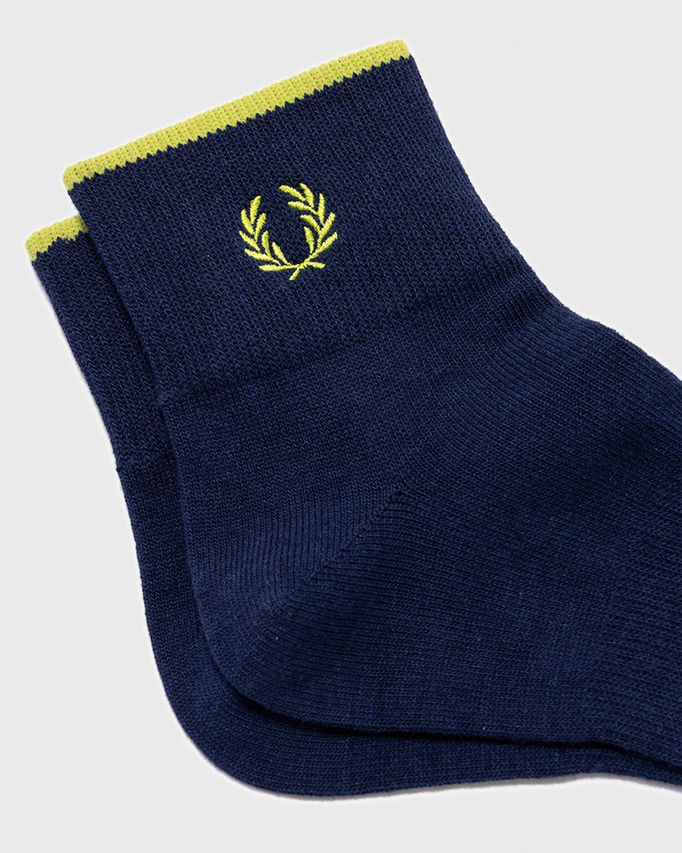 フレッドペリー 靴下 シングル ティップド ショート ソックス FRED