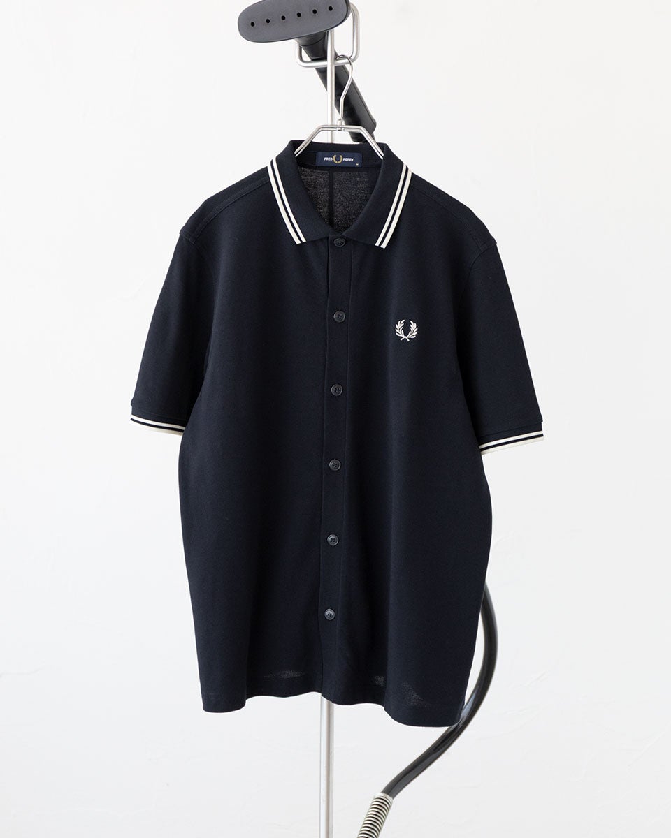 フレッドペリー ボタンスルー ポロシャツ FRED PERRY M2451 フル