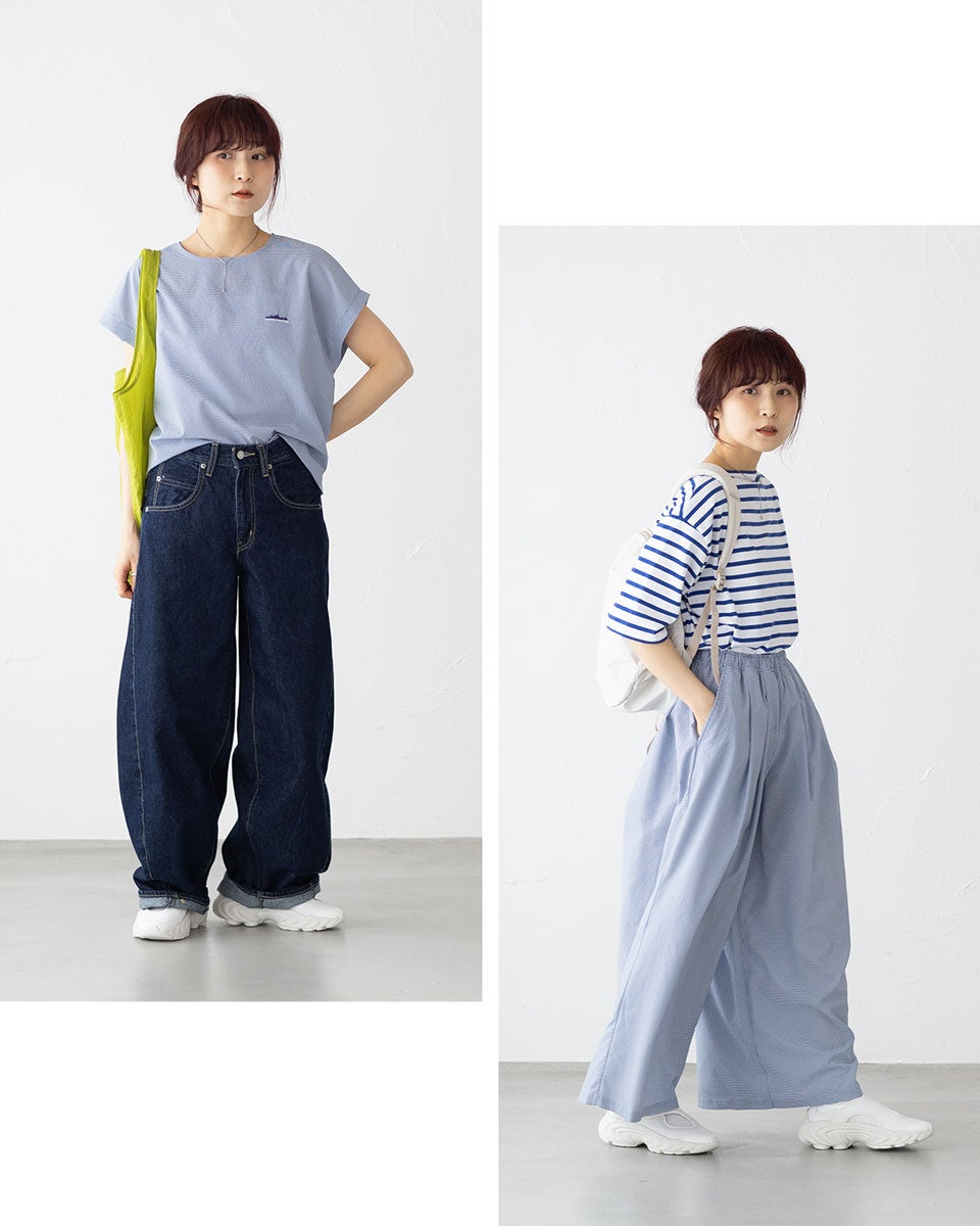 サウザンドマイル セットアップ フレンチスリーブシャツ＆ロングパンツ