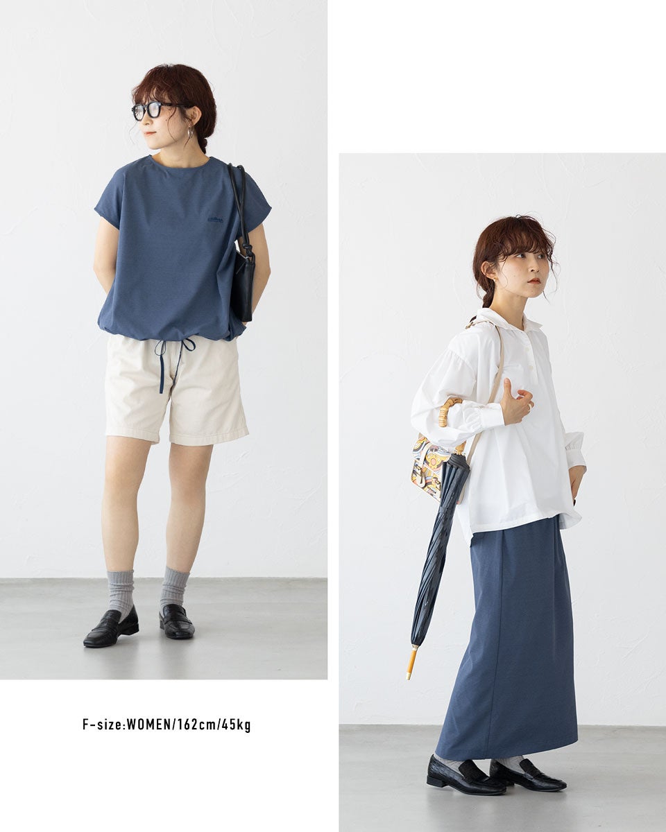 サウザンドマイル セットアップ ギャザーヘム Tシャツ＆スカート