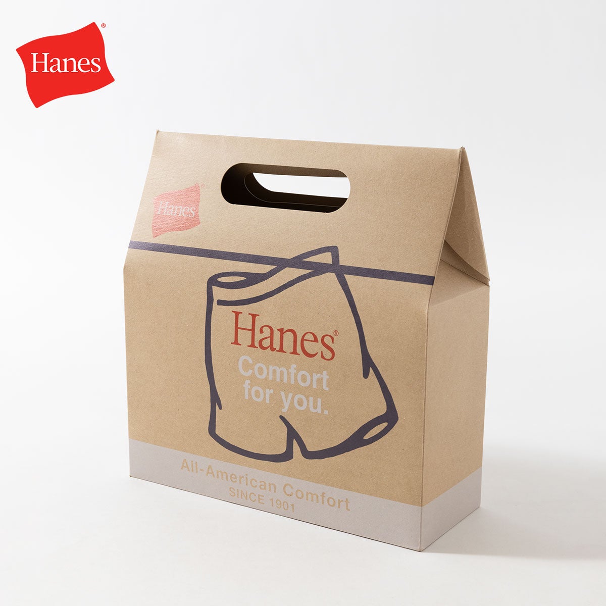 ヘインズ HANES ギフトボックス アンダーウェア用 バッグ型｜ココチヤ