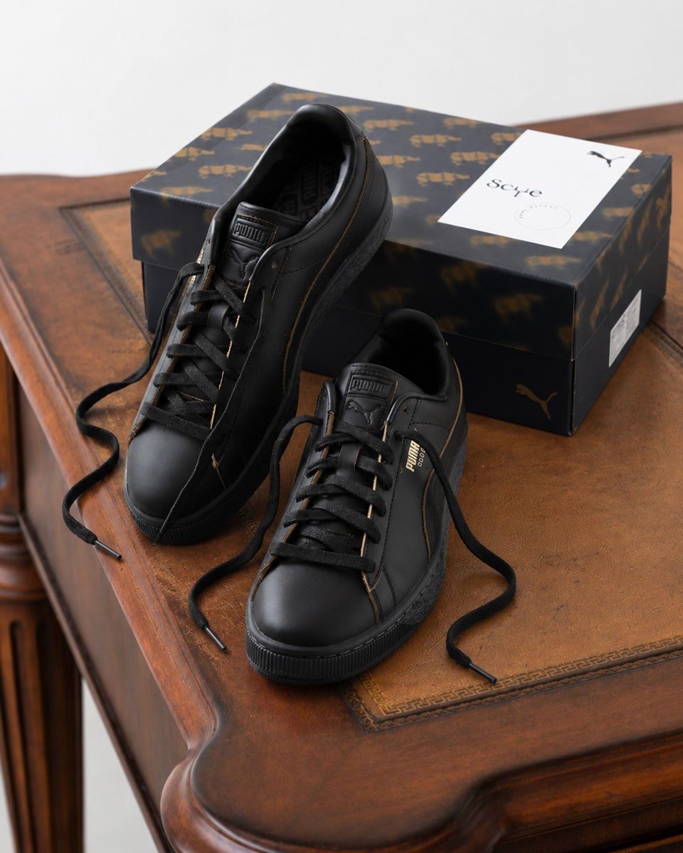 プーマ × サイ スウェード レザー スニーカー PUMA 408189 メンズ