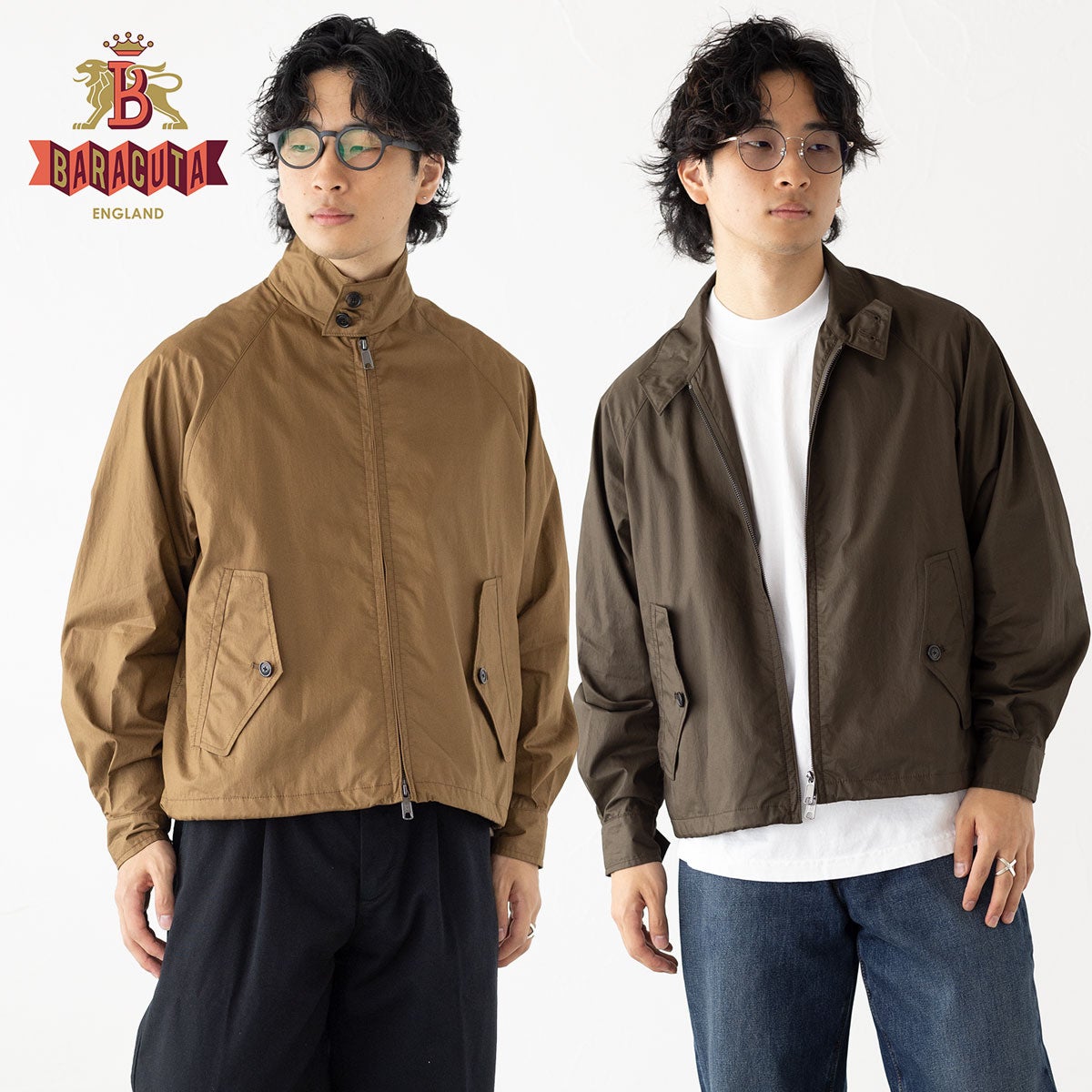 バラクータ G4 ボックス ジャケット コットンタイプライター BARACUTA