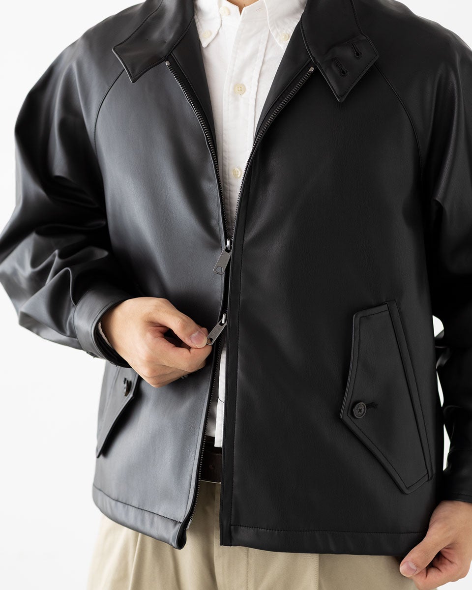 バラクータ G4 ボックス ジャケット エコレザー BARACUTA BOX JACKET