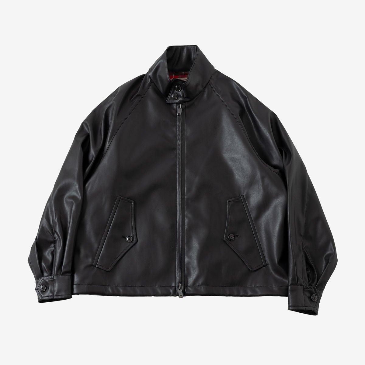 バラクータ G4 ボックス ジャケット エコレザー BARACUTA BOX JACKET