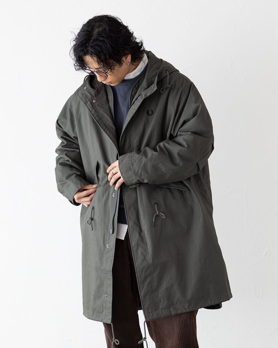 フレッドペリー モッズコート ハーモナイズド パーカー FRED PERRY
