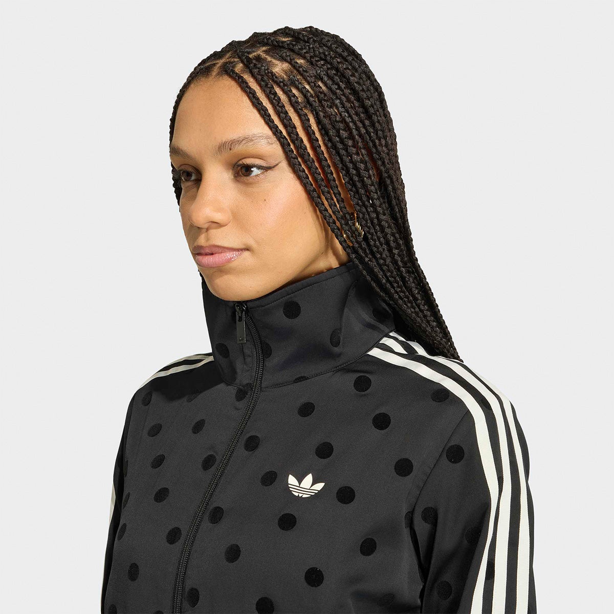 アディダス サテン ポルカドット TT トラックトップ adidas Originals