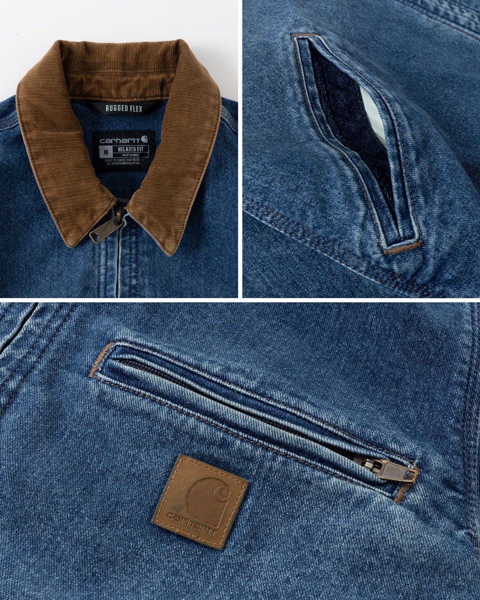 カーハート デニム デトロイトジャケット Carhart 107327 メンズ